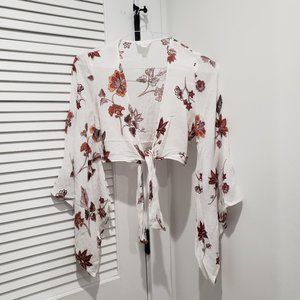 Floral Embroidered Shawl